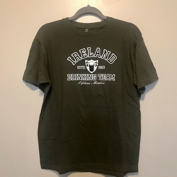 Ireland Drinking Team T-shirt - Picture 1 of 4